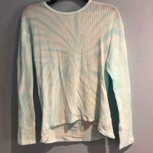 Cute blue Tie-die top